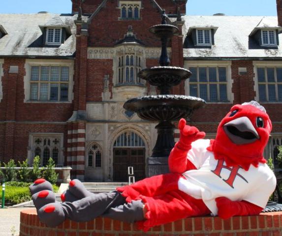 Meet Hank the Hawk and His Alter Ego, Bodie Hardy ’27